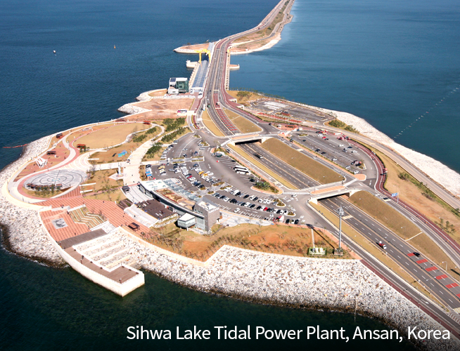 Sihwa Lake Tidal Power Plant, Ansan, Korea image