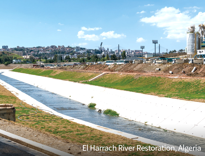 El Harrach River Restoration, Algeria image