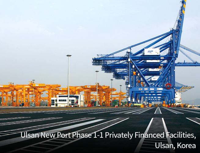 Ulsan New Port Phase 1-1 Privately Financed Facilities,Ulsan, Korea image